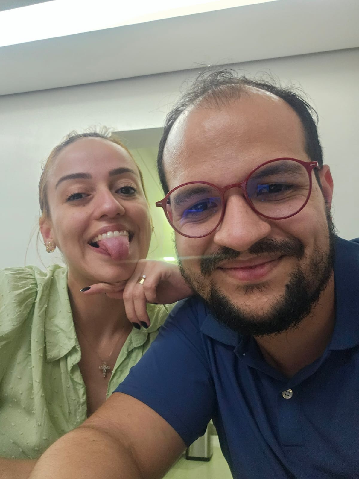 Thaís e André